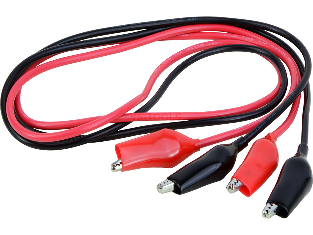 Multimeter CAT 20A Test Lead Probe Cable With Alligator Clip Crocodile